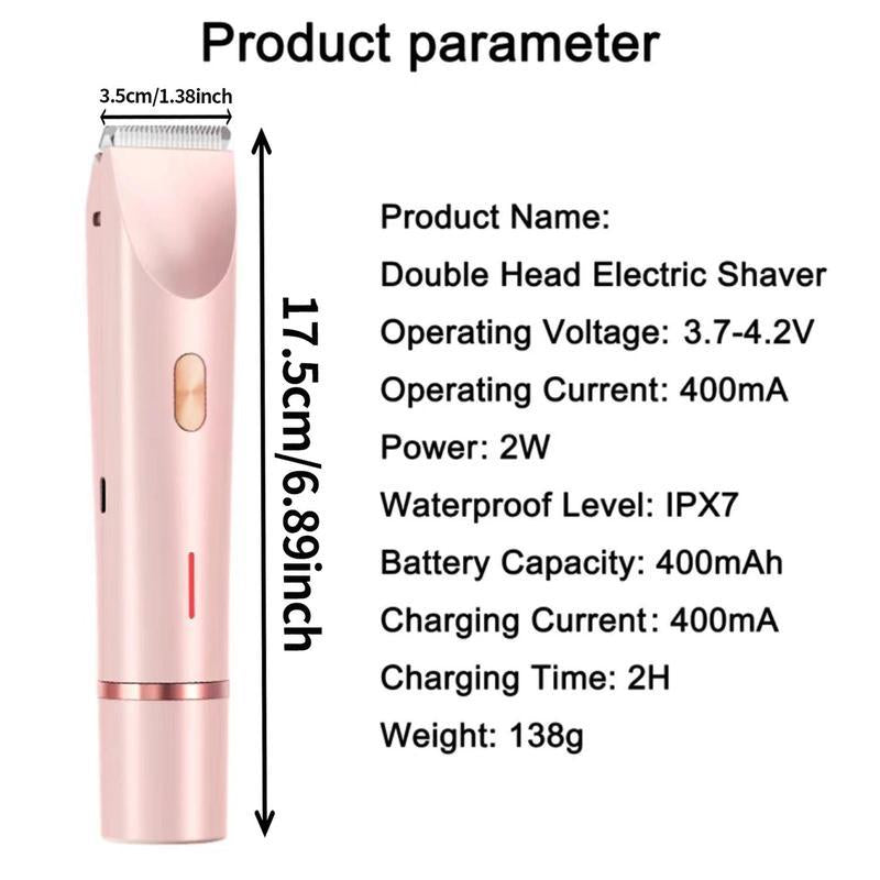 2 In 1 Body & Facial Hair Removal