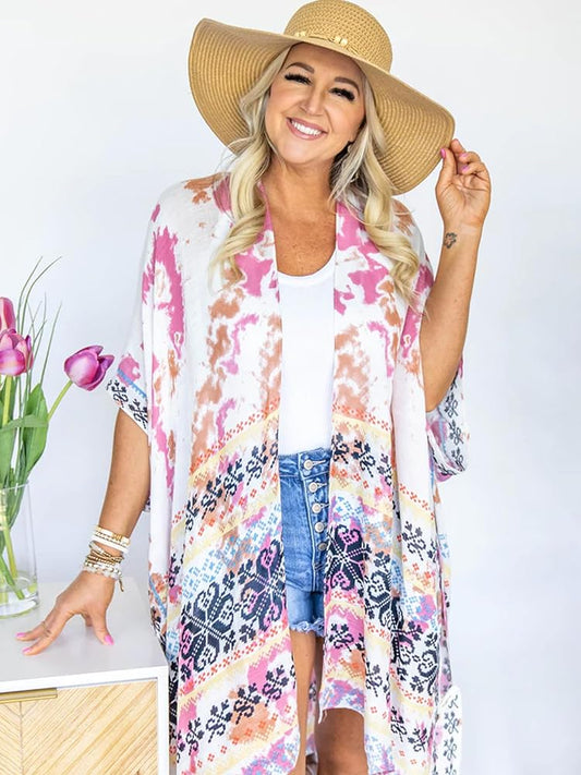 Moss Rose Women Summer Bikini Kimono Bathing Suit Cover Ups for Swimwear