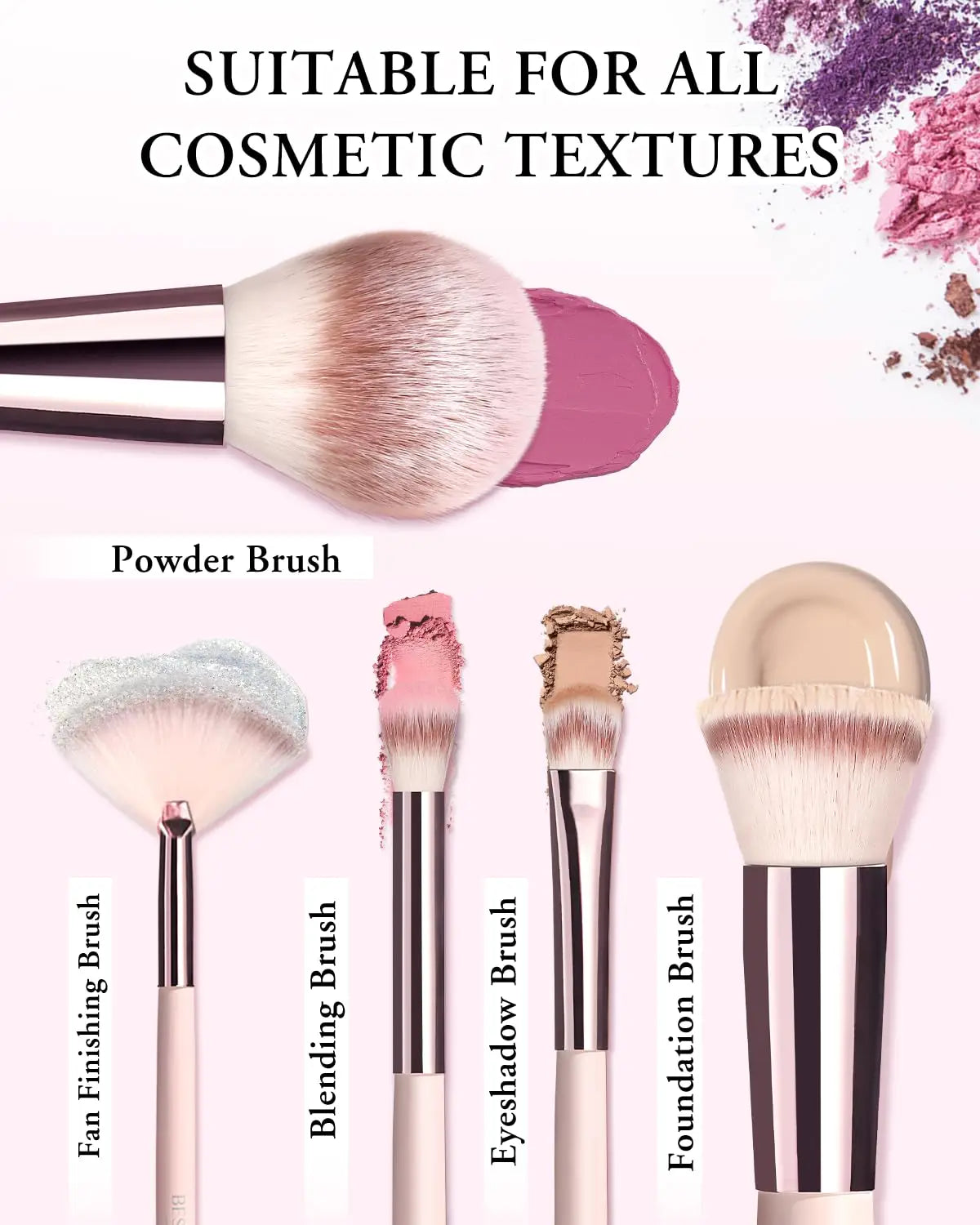 Travel Makeup Brush Set