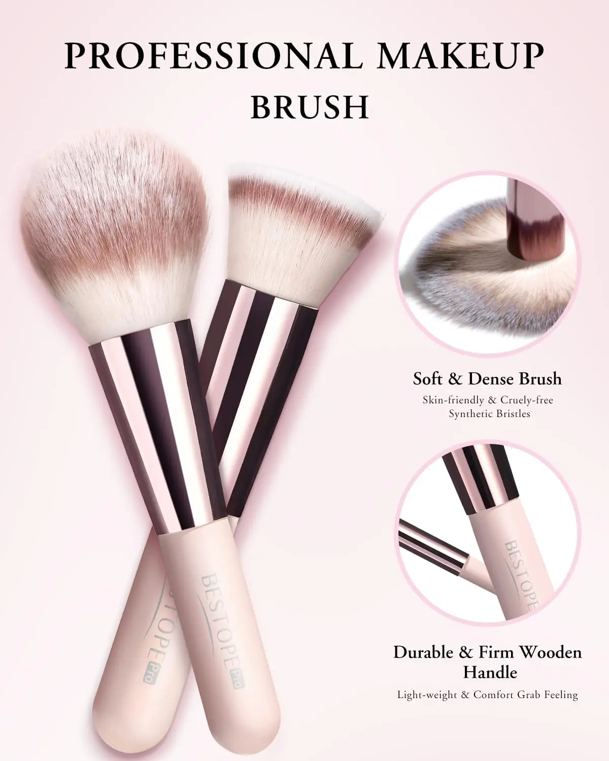 Travel Makeup Brush Set