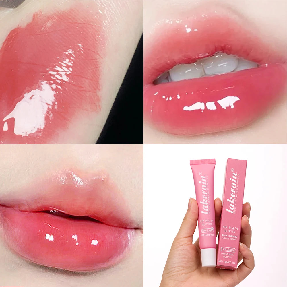 Crystal Lip Balm Butter Moisturizing Lip Gloss Oil