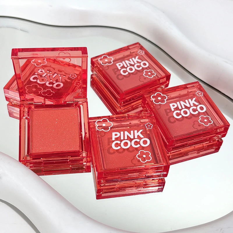 PINKCOCO fine shimmer soft mist tipsy blush