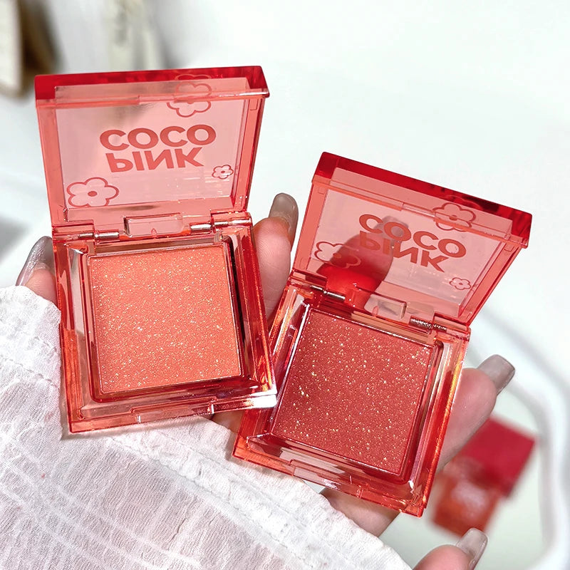 PINKCOCO fine shimmer soft mist tipsy blush