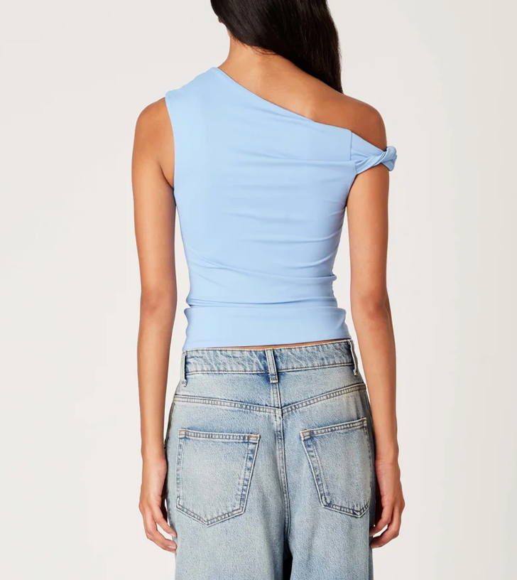 Asymmetrical One Shoulder Top
