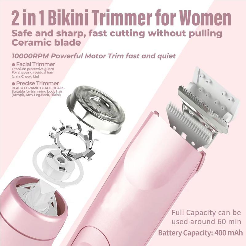 2 In 1 Body & Facial Hair Removal