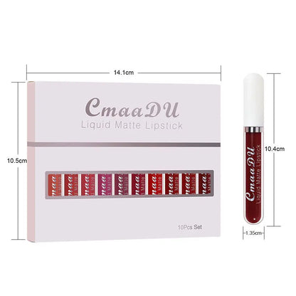 Velvet matte durable waterproof lip gloss