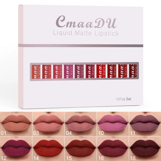 Velvet matte durable waterproof lip gloss