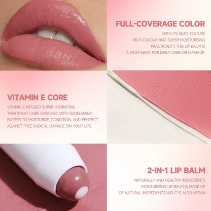 Nude Lipstick Matte Red Lip Balm Moisturizing