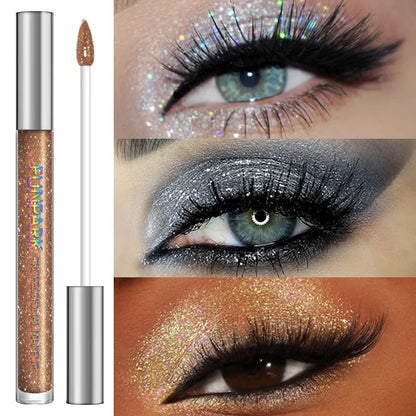 Green Black Diamond Shiny Eyeliner Pen