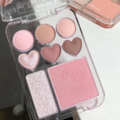 Pink Orange Eyeshadow Palette