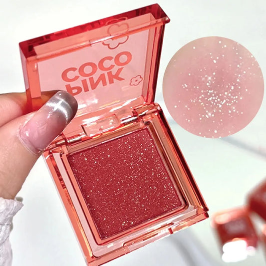 PINKCOCO fine shimmer soft mist tipsy blush