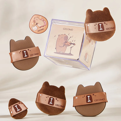 Capybara Powder puff Set