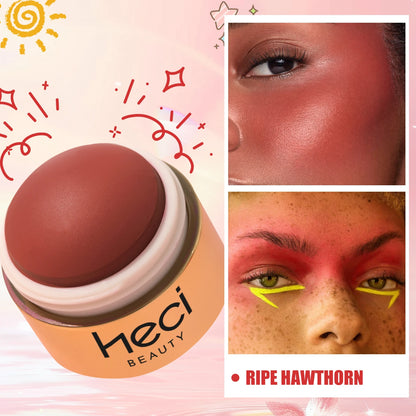 Cream blush ball