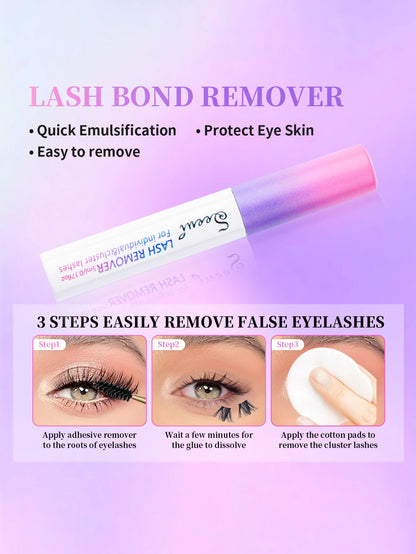 Eyelash Glue and Seal for Eyelash Clusters Strong Fixed Eyelash