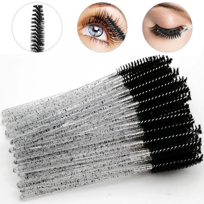 100PCS Mascara Spoolies Disposable Eyelash