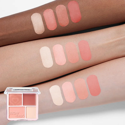 Judydoll 2-in-1 Blush & Highlighter Palette-Blush