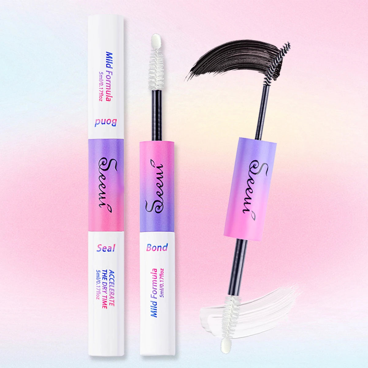 Eyelash Glue and Seal for Eyelash Clusters Strong Fixed Eyelash