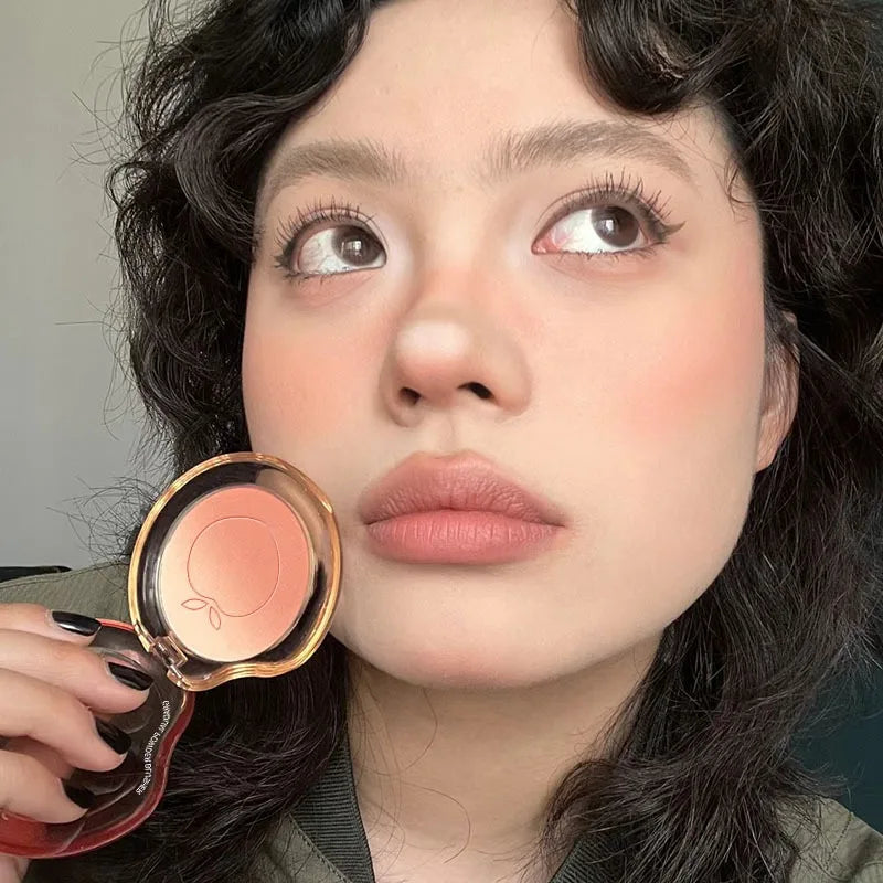Peach Pink Blusher Matte Purple Cheek Tint Blush