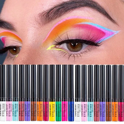 12 Colors Colorful Liquid Eyeliner Pencil