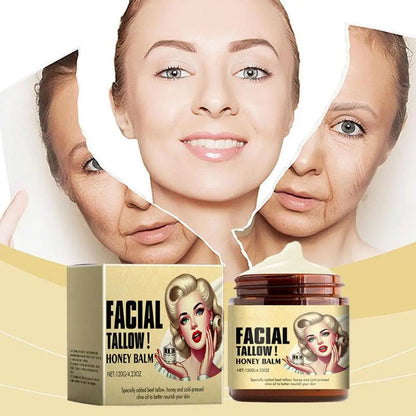 Honey Balm Moisturizing Beef Tallow Face Cream