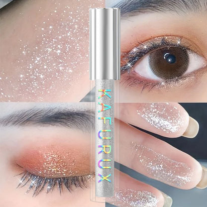 1PC Diamond Mascara Shining Sweet Proof Glitter Eyelashes