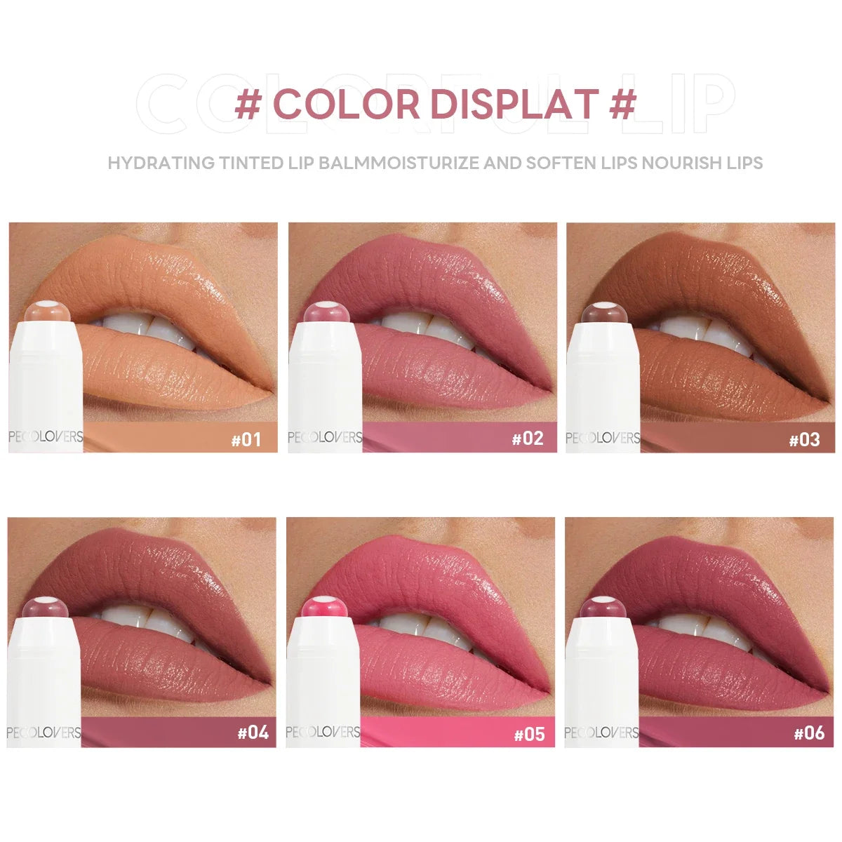 Nude Lipstick Matte Red Lip Balm Moisturizing