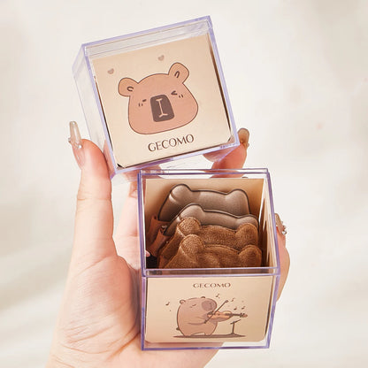 Capybara Powder puff Set
